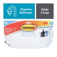 thumbnail image 1 of Command™ Bath Caddy BATH11-EF, Frosted, 7.5 lbs (3.4 kg), 1 of 9