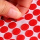 thumbnail image 4 of EeaseMX 900 unidades de cintas adhesivas redondas de 10 mm de diámetro con velcro, autoadhesivas, de color rojo, 4 of 7