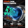 thumbnail image 2 of Smartwatch Militar PODOEIL 1.43'' AMOLED 530mAh para Hombre, 2 of 8