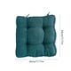 thumbnail image 3 of Seat Cushions For Home Use Tufted Corduroy Floor Cushions For Living Room Tatami 17.7 Inch, 3 of 6