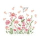 thumbnail image 1 of Colorful Floral Bouquet Window Sticker Flor Ventana Clings Reutilizable Extraíble Doble para el Hogar, 1 of 3