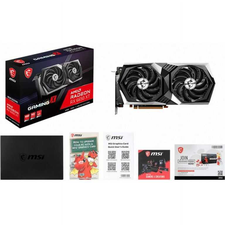  PowerColor Hellhound Spectral White AMD Radeon RX 6650 XT  Graphics Card with 8GB GDDR6 Memory : Electronics
