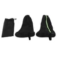 thumbnail image 3 of Fundas para botas para zapatos de nieve, 1 par de fundas para zapatos con reflector, cubierta plegable para zapatos para botas de nieve, ultra sensible, 3 of 8
