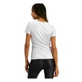thumbnail image 2 of I.N.C Womens Twist Front Embellished T-Shirt, Grey, Medium, 2 of 4