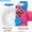 Pink, variant on Mochoochoo Pet Chew Toys for Dogs - TPR Spike Ball Inside, Squeaker Interactive Bouncing Plush Toy for pet Teeth Cleaning, Puppy Teething & Play, Blue/Green, for Small Medium Dogs