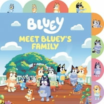Meet Bluey's Family: A Tabbed Board Book (Board Book)
