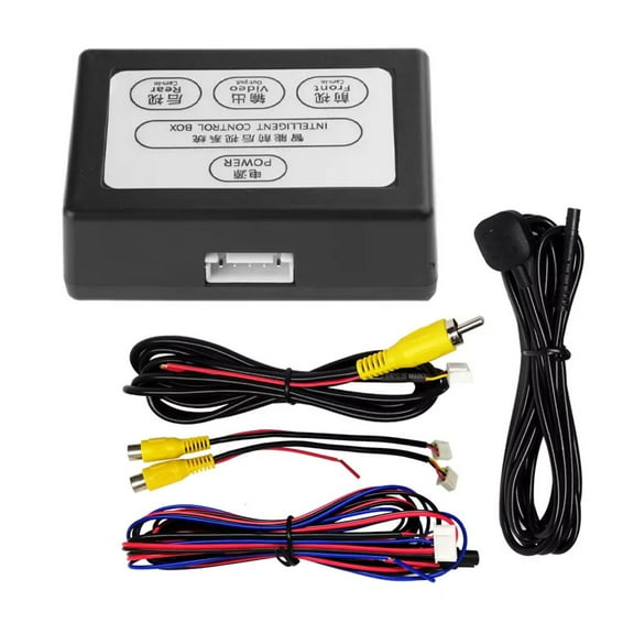 TAPDRA Car Front Rear View Camera Control Box Intelligent Video Switching Smooth Video for Enhanced Driving