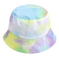 thumbnail image 1 of GOOHOCHY 1 sombrero de moda con efecto tie-dye, protector solar, de ala ancha., 1 of 8