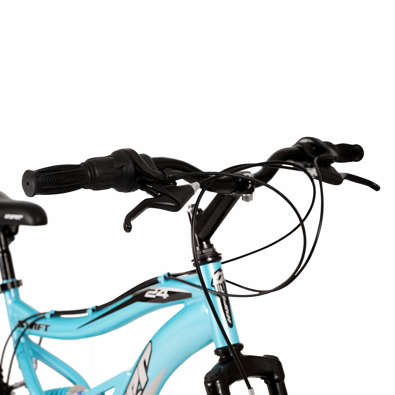 Hyper Bicycles 24" Girl's Swift Mountain Bike for Kids, Blue, 24IN HYPER SWIFT