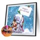 thumbnail image 4 of Cuadros Decorativos Kit de arte de dibujos animados DIY 5D de pintura de diamante de taladro redondo completo de oso feliz (A2006) Wdftyju embutido en tela, 4 of 9