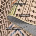 thumbnail image 6 of HOMERRY Large Boho Geometric Non-Shedding Area Rug 10' x 13' for Living Room Washable Indoor Carpet, Brown, 6 of 7