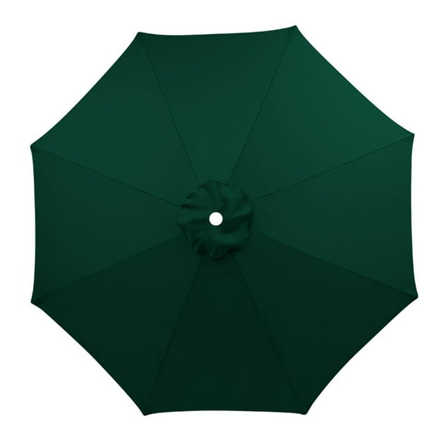 LSLJS Garden Umbrella Outdoor Stall Umbrella Beach Sun Umbrella Replacement Cloth 118 Inch Diameter with 8 Bones, Portable Windproof Compact Travel Umbrella