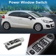 thumbnail image 2 of Interruptor de ventana eléctrica único Bargains lado del conductor delantero izquierdo para Kia Rio tono plateado, 2 of 7