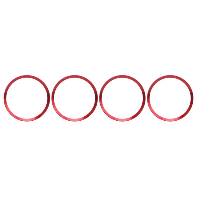 Oubit Hub Trim,4pcs Car Wheel Center Wheel Center Trim Hubcentric Rings Power Packed Performance