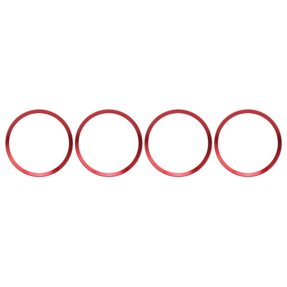 Auto Accessories,4pcs Car Wheel Center Wheel Center Trim Hub Rings High-Precision Functionality