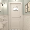 thumbnail image 6 of 6x12 IN Bathroom Sign Hanging Wall Art,Vintage Bathroom Décor,Wooden Plaques Home Décor Sign,Funny Farmhouse Bathroom Wood Sign for Bathroom Toilet Decor,New House Warming Gifts, 6 of 6