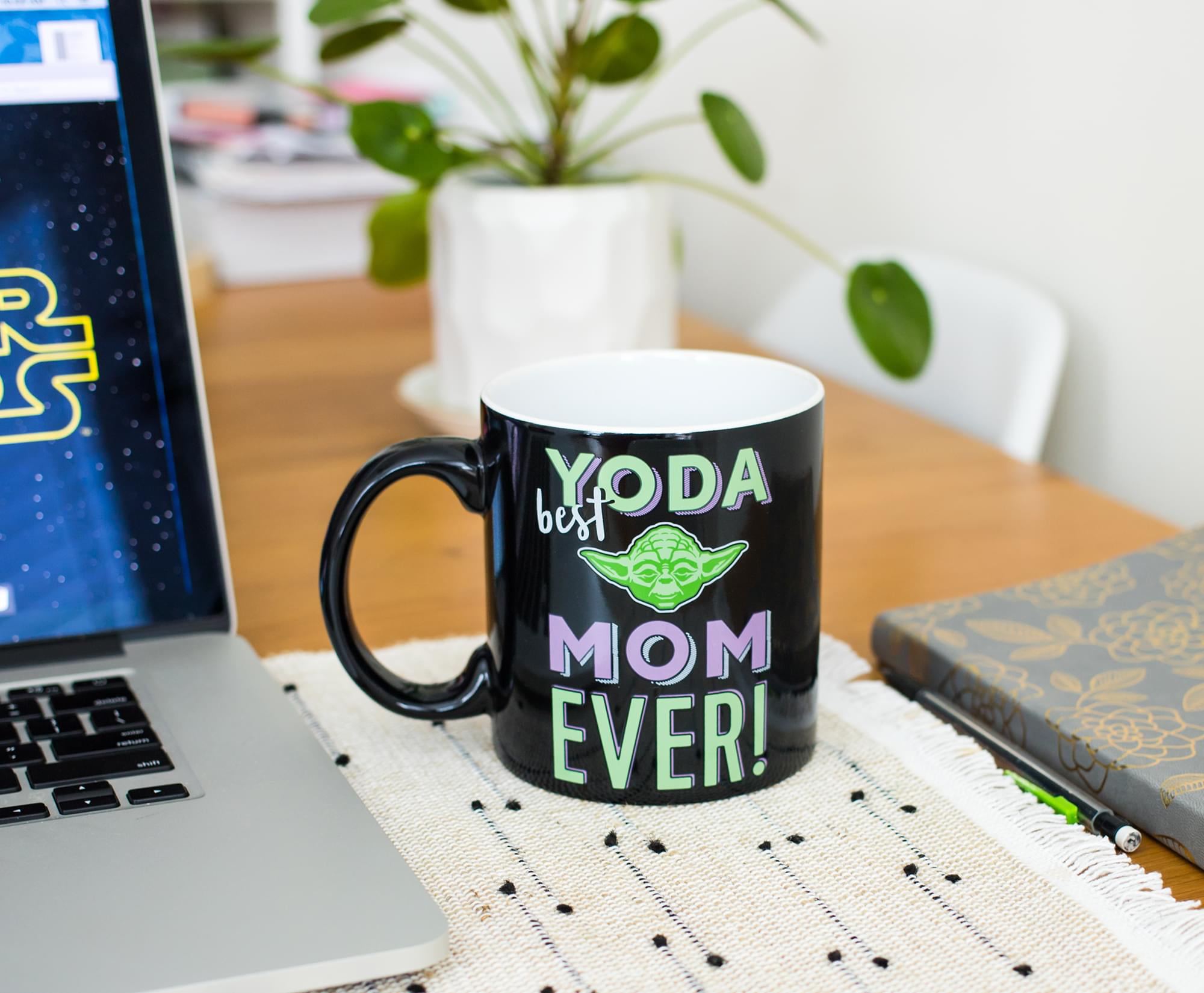 Baby Yoda Best Mom Star Wars Ceramic Mug Gift for Mother Mothers