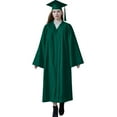 thumbnail image 3 of Jinhomg Graduation Sets for Women Plus Size Gown and Tassel Cap 2024 & 2025 Set Bulk for College High School Graduates Army Green L, 3 of 5