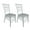 Silver, variant on Gold Aluminum Chiavari Chair by Chivari, 2 Chair Bundle by Chivari
