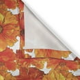 thumbnail image 6 of Ambesonne Poppy Flower Grommet Curtain, Hand Paint Blossoms, 50" x 63", Orange and Vermilion, 6 of 6