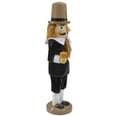 thumbnail image 4 of Northlight Pilgrim Man Wooden Fall Harvest Thanksgiving Nutcracker Decoration- 14", 4 of 5