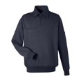 thumbnail image 4 of Harriton M712 Unisex ClimaBloc™ Heavyweight Tactical Quarter-Zip Pullover-Dark Navy-2XL, 4 of 6