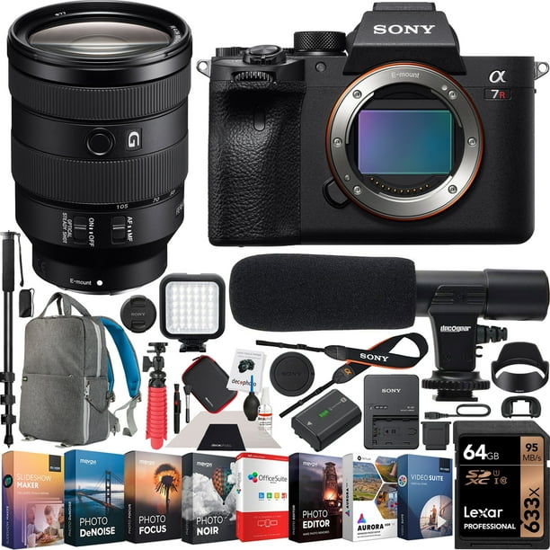 Sony r Iv Full Frame Mirrorless Camera Body Sony Fe 24 105mm F4 G Oss Sony r Iv Full Frame Mirrorless Camera Body Sony Fe 24 105mm F4 G Oss