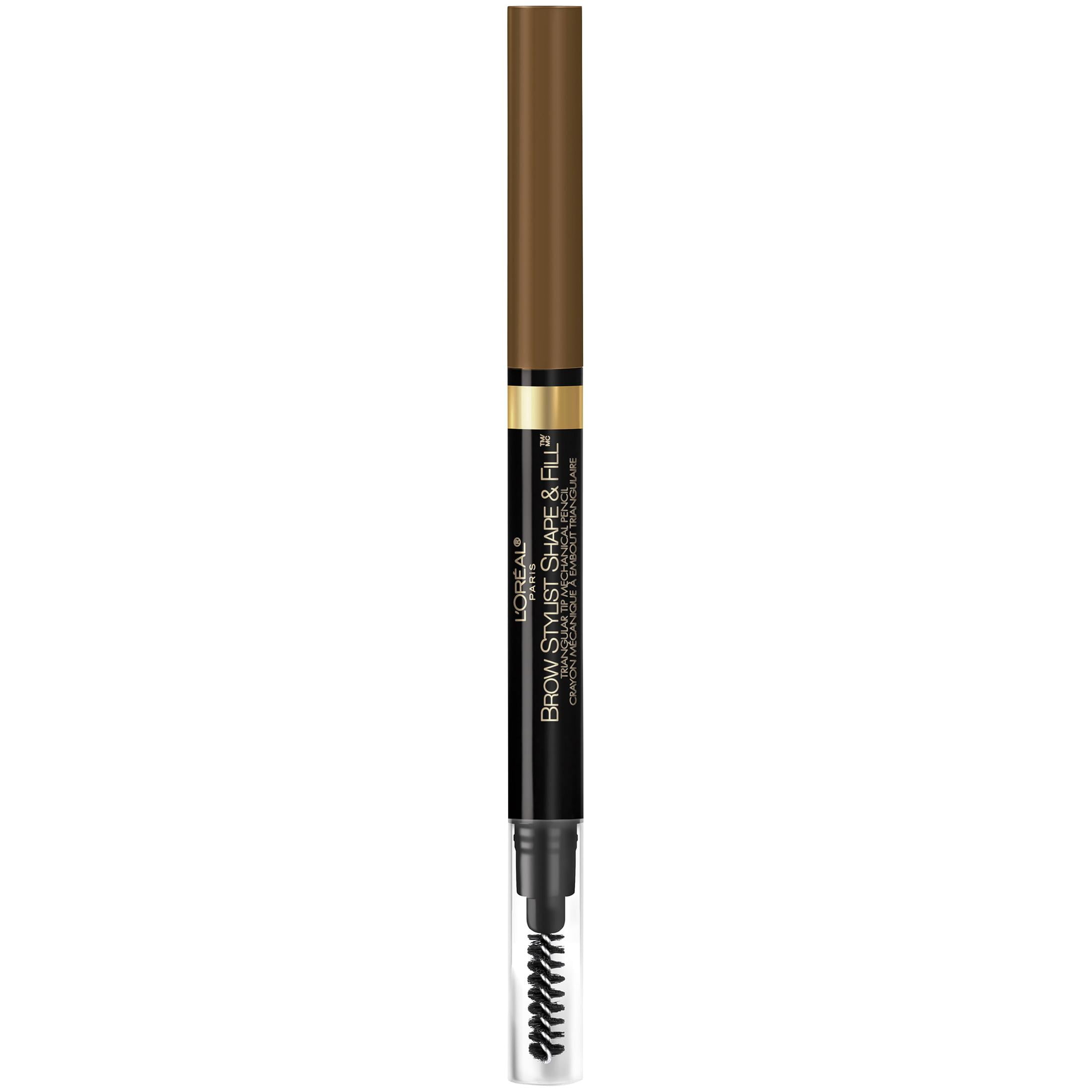 (2 pack) L'Oreal Paris Stylist Shape and Fill Mechanical Eyebrow Makeup Pencil, Dark Blonde