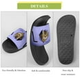 thumbnail image 7 of GZHJMY Stylish Slides for Women Men, Cat's Face Peeks Out of A Hole Soft Flexible Slip-on Sandals Slippers, 7 of 7
