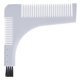 thumbnail image 1 of Shaper De Guía De Recorte De Bigote A Llave En Forma De Bigote, Herramienta De Estilo De Barba Para Hombres, Plantilla De Barba De Plástico Flexible, Fácil De Limpiar,, 1 of 7