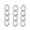 silver rhinestones, variant on 3pcs Detachable Waist Tightening Pin Waist Shapers Fashionable Metal Brooch Pin for Jeans Pants and Various Outfit