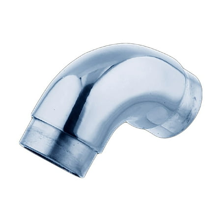 Chrome Flush Elbow - Flush Curved Elbow 1.5