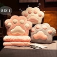 thumbnail image 3 of Cat Paw Pillow Blanket, 3 of 6