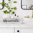 thumbnail image 5 of LotFancy 2 Pack Rustic Bathroom Decor Box, Wood Back of Toilet Storage Basket, White, 5 of 9