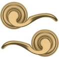 thumbnail image 2 of Baldwin 5152.Pass 5152 Passage Door Lever Set - Brass, 2 of 7