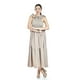 thumbnail image 1 of Vestido largo con olanes Roman Fashion/ Juvenil, 4360 (Cafe) cafe G, 1 of 6
