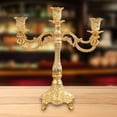 thumbnail image 4 of 2x Candelabros Candelabros Candelabro Romántico Candelabro Centro de mesa Artesanía para boda Té Luz Aniversario Fiesta Decorativa, 4 of 8