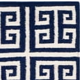 thumbnail image 3 of Safavieh Dhurries Navy Contemporary Rug - Runner 2'6" x 4', 3 of 3