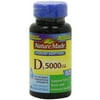 Nature Made Vitamin D3 Ultra Strength 5000Iu, 90 CT (Pack of 3)