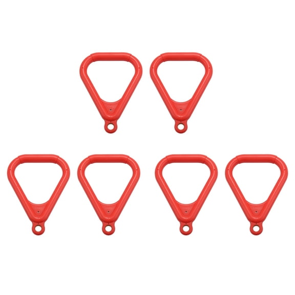 6X Trapeze Ring Swing Set Play Set Playground Trapeze Bar Jungle Gym Monkey Bar Ring Large Trapezoidal Ring