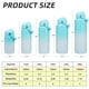 thumbnail image 5 of Bjpkpk Botella De Agua Con Tapa De Pajita, Botellas De Agua Con Aislamiento Al Vacío De 24 Onzas, Termo De Acero Inoxidable De Metal Para Viajes Deportivos, Sin Bpa, A Prueba De Fugas, Termos, Vasos,, 5 of 5