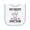 White and Light Blue, variant on Inktastic Doctor Daddy Physician Baby Baby Terry Cloth Bib