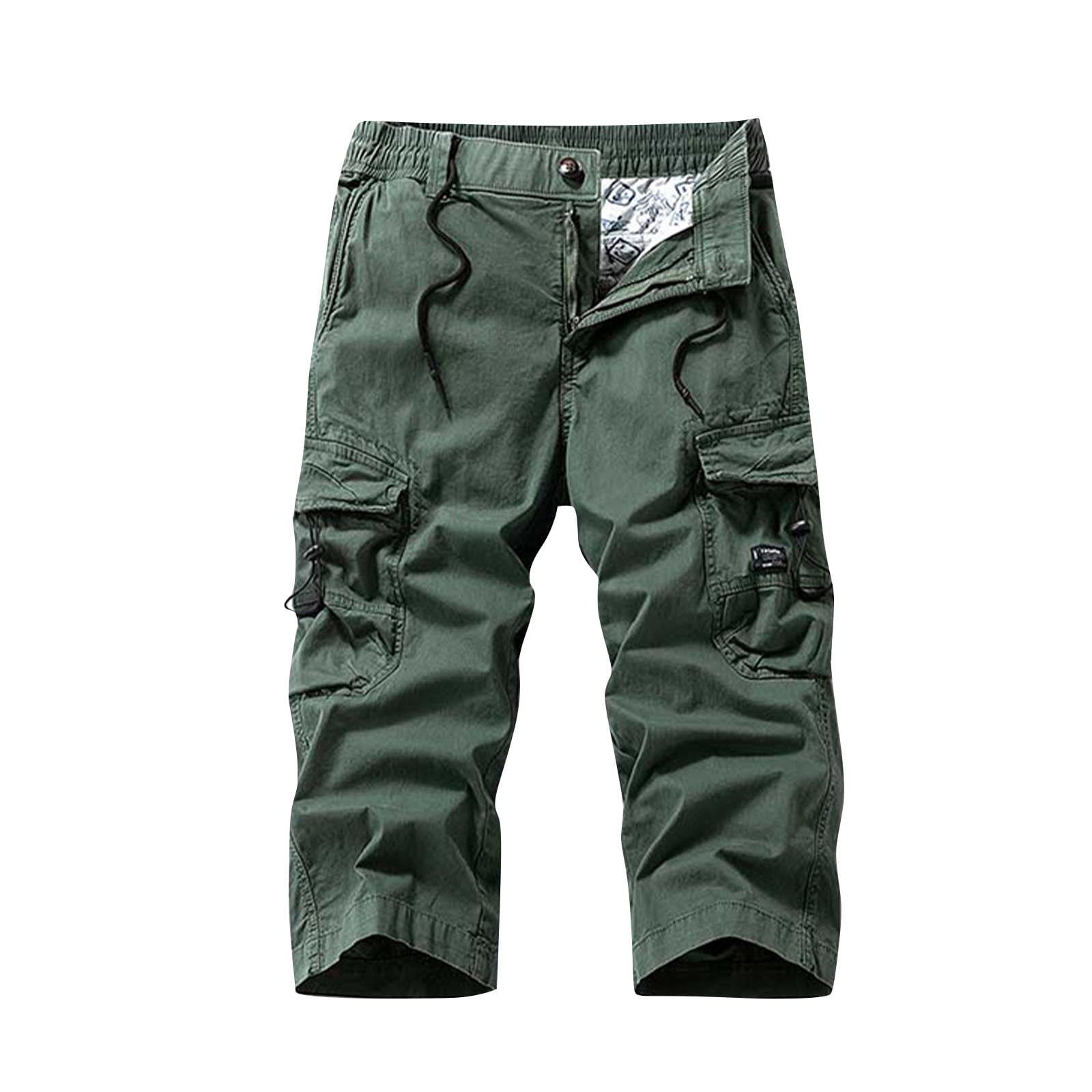 Cargo Pants Mens Mens Three Quarter Length Shorts Sale Shop Men's