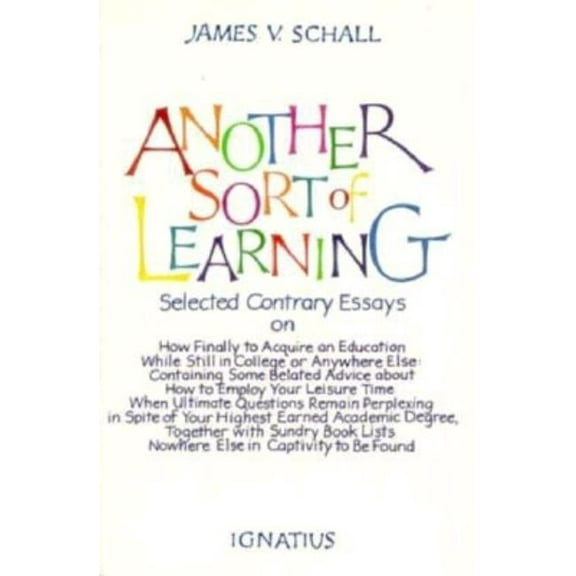 Another Sort of Learning, (Paperback)