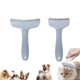thumbnail image 1 of V-Tooth Deshedding Comb,Pet Hair Removal Tool,V-Shaped Teeth Pet Comb, 1 of 5