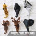 thumbnail image 2 of Animal Wall Hooks Coat Rack Decoration Resin Crafts Simulation Forest Animal Hook(Chimpanzees), 2 of 4
