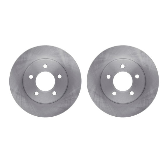 Dynamic Friction Company Front Brake Rotors 6002-40011