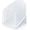 White, variant on Desktop file organizer, vertical folder rack, desk organizer, storage rack, mesh file storage rack, suitable for offices, schools, classrooms, and homes