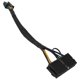 thumbnail image 2 of Cable Adaptador de 24 Pines A 10 Fuente Alimentación Principal ATX PSU con Trenzada para Placa Base, 2 of 5