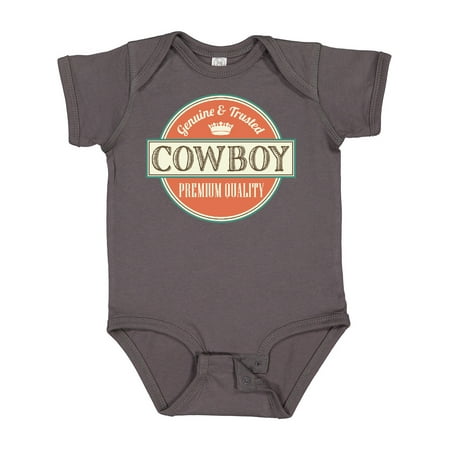 

Inktastic Cowboy Vintage Logo Gift Baby Boy Bodysuit